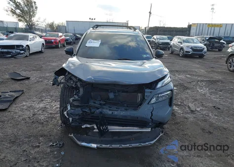 2021 Nissan Rogue Platinum Intelligent Awd из США, поврежденный, VIN JN8AT3DD8MW300239